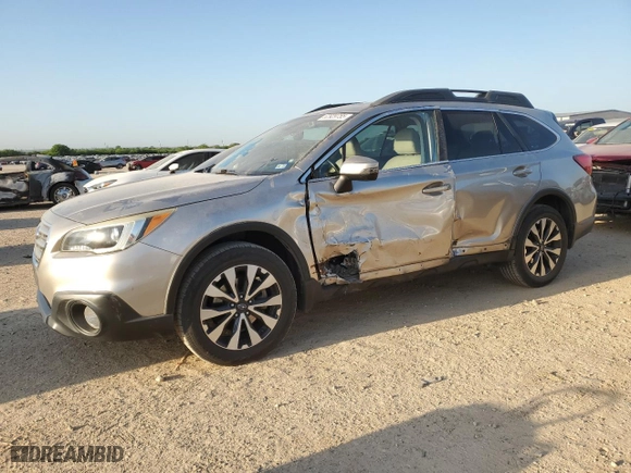 2015 Subaru Outback 2.5i Limited with VIN 4S4BSBNC4F3268666, listed as a Copart auction lot 52929755 with 109,207 mi miles and Salvage Title. Bid and sale history available at carsss.com. Image 1.