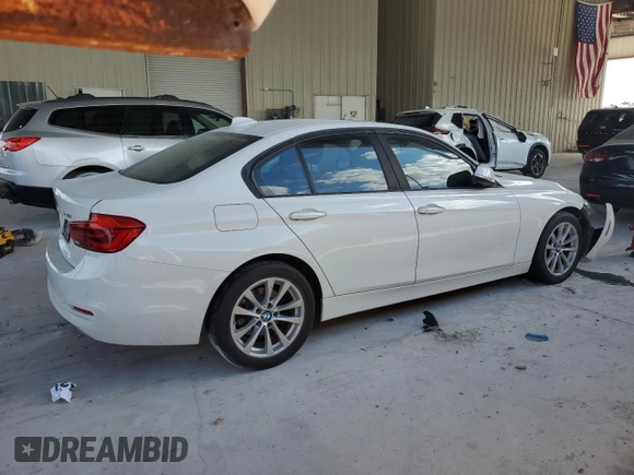 2017 BMW 3 Series 320i with VIN WBA8E1G5XHNU13227, listed as a Copart auction lot 52637135 with 97,458 mi miles and Salvage Title. Bid and sale history available at carsss.com. Image 3.