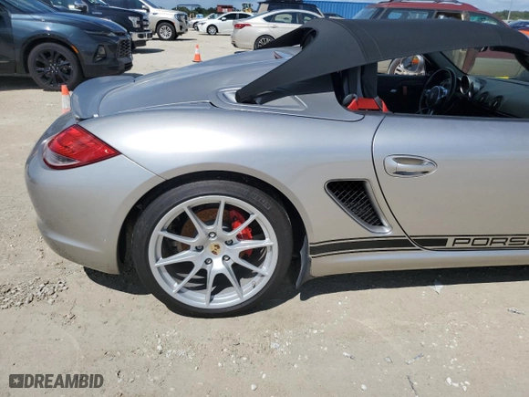 2012 Porsche Boxster S with VIN WP0CB2A81CS745193, listed as a Copart auction lot 73780314 with 27,391 mi miles and Salvage Title. Bid and sale history available at carsss.com. Image 10.
