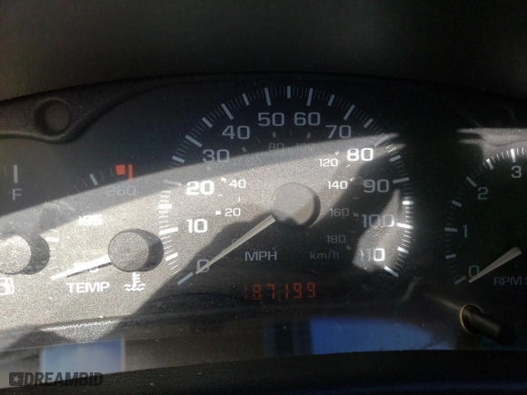 2003 Chevrolet Cavalier LS Sport with VIN 1G1JH12F637368031, listed as a Copart auction lot 41748145 with 187,199 mi miles and Non Repairable. Bid and sale history available at carsss.com. Image 9.