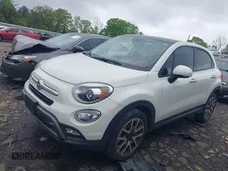 2017 FIAT 500X Trekking with VIN ZFBCFYCB3HP538169, listed as a IAAI auction lot 41975262 with 48,526 mi miles and . Bid and sale history available at DreamBid. Image 2.