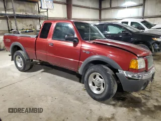 2001 Ford Ranger XL Fleet with VIN 1FTZR15E11PB75101, listed as a Copart auction lot 45923395 with 240,015 mi miles and Salvage Title. Bid and sale history available at DreamBid. Image 4.