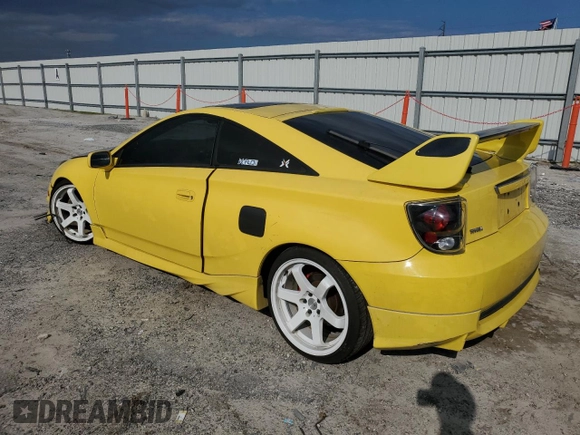 2003 Toyota Celica GTS with VIN JTDDY38T930064746, listed as a Copart auction lot 72370754 with 185,498 mi miles and Salvage Title. Bid and sale history available at carsss.com. Image 2.