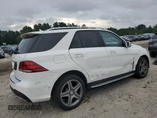 2017 Mercedes-Benz GLE 350 with VIN 4JGDA5HB5HA864688, listed as a Copart auction lot 62054415 with 94,808 mi miles and Salvage title. Bid and sale history available at DreamBid. Image 3.