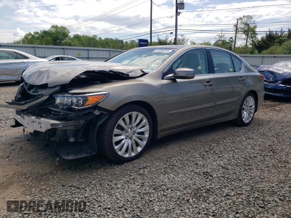 2014 Acura RLX Advance with VIN JH4KC1F98EC005737, listed as a Copart auction lot 56036515 with 52,839 mi miles and Salvage title. Bid and sale history available at DreamBid. Image 1.