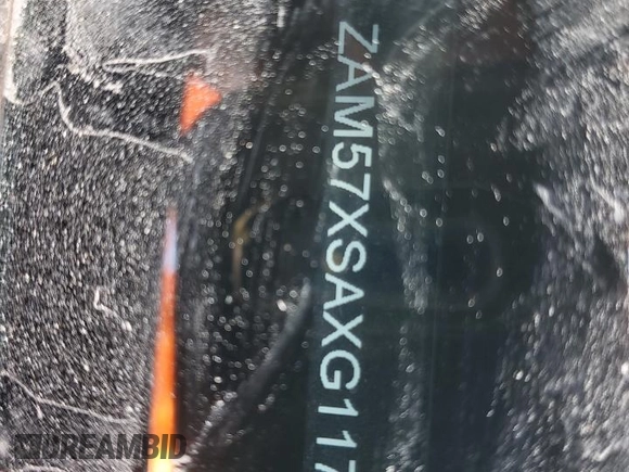2016 Maserati Ghibli z VIN ZAM57XSAXG1174741, wystawiony jako Copart lot #51975655 z przebiegiem 127 182 mil mil oraz Tytuł czysty. Historia ofert i sprzedaży dostępna na DreamBid. Obrazek 12.