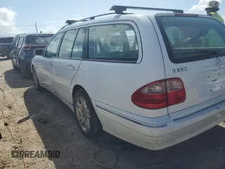 2001 Mercedes-Benz E-Class with VIN WDBJH65J31B287677, listed as a Copart auction lot 76776204 with 0 mi miles and Non Repairable. Bid and sale history available at carsss.com. Image 2.