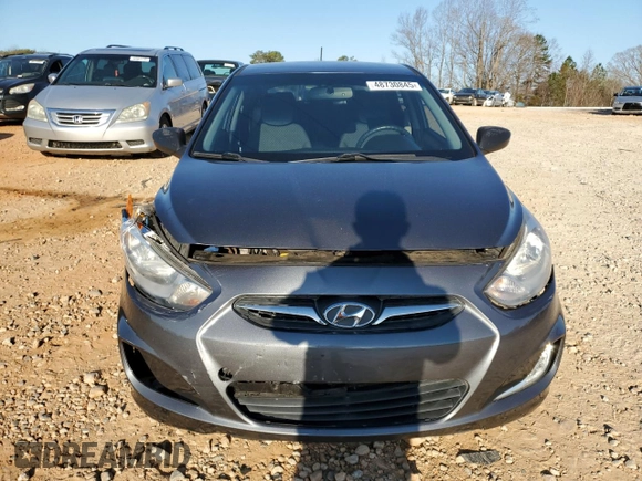 2012 Hyundai Accent SE with VIN KMHCU5AE8CU059038, listed as a Copart auction lot 48730845 with 113,938 mi miles and Salvage Title. Bid and sale history available at carsss.com. Image 5.