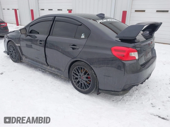 2015 Subaru WRX STI with VIN JF1VA2L60F9803514, listed as a IAAI auction lot 41591735 with 82,700 mi miles and . Bid and sale history available at DreamBid. Image 3.