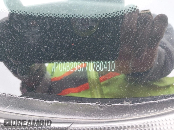 2007 Porsche Cayman S with VIN WP0AB29877U780410, listed as a IAAI auction lot 42153981 with 74,366 mi miles and . Bid and sale history available at DreamBid. Image 9.