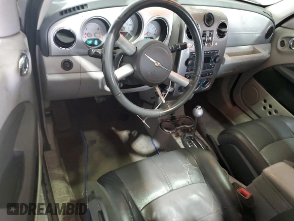 2008 Chrysler PT Cruiser Limited with VIN 3A8FY68848T162477, listed as a Copart auction lot 57446225 with 132,868 mi miles and Salvage title. Bid and sale history available at DreamBid. Image 8.