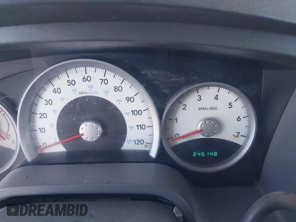 2007 Dodge Dakota SLT with VIN 1D7HE48N57S171908, listed as a IAAI auction lot 41875045 with 245,148 mi miles and . Bid and sale history available at carsss.com. Image 7.