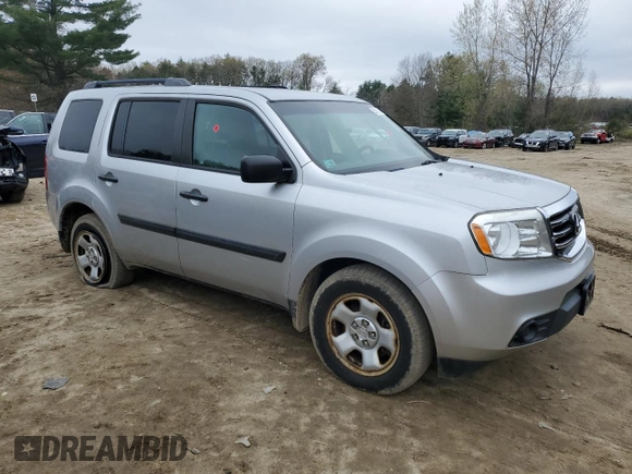2012 Honda Pilot LX with VIN 5FNYF4H23CB022529, listed as a Copart auction lot 52362005 with 151,348 mi miles and Non Repairable. Bid and sale history available at carsss.com. Image 4.