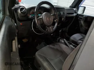 2014 Jeep Wrangler Sport with VIN 1C4AJWAG9EL322982, listed as a Copart auction lot 51145075 with 122,686 mi miles and Salvage Title. Bid and sale history available at DreamBid. Image 8.