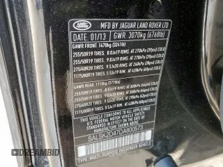 2013 Land Rover Range Rover Sport HSE Lux z VIN SALSK2D47DA800573, wystawiony jako Copart lot #57288585 z przebiegiem 115 126 mil mil oraz Szkoda całkowita • Salvage title. Historia ofert i sprzedaży dostępna na DreamBid. Obrazek 13.