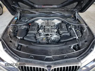 2019 BMW 7 Series M760i xDrive with VIN WBA7H6C55KG614986, listed as a Copart auction lot 84023164 with 59,222 mi miles and Non Repairable. Bid and sale history available at carsss.com. Image 11.