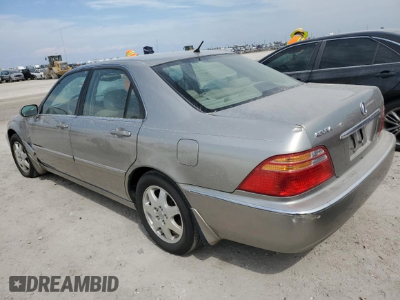 2002 Acura RL with VIN JH4KA96562C001280, listed as a Copart auction lot 74716484 with 0 mi miles and Salvage Title. Bid and sale history available at carsss.com. Image 2.