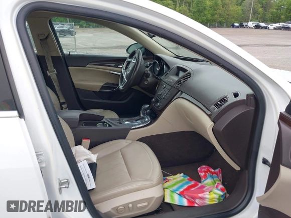 2011 Buick Regal CXL RL4 with VIN 2G4GS5EC1B9192588, listed as a IAAI auction lot 42219852 with Not provided miles and . Bid and sale history available at DreamBid. Image 5.