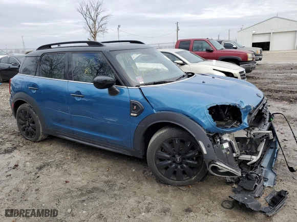 2023 MINI Countryman Cooper S with VIN WMZ53BR05P3P78153, listed as a Copart auction lot 85767004 with 19,625 mi miles and Salvage Title. Bid and sale history available at carsss.com. Image 4.