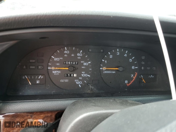 1995 Nissan Altima XE with VIN 1N4BU31D8SC156116, listed as a Copart auction lot 53630105 with 106,127 mi miles and Salvage Title. Bid and sale history available at carsss.com. Image 9.