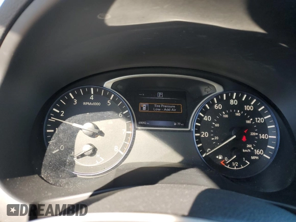2017 Nissan Altima SR with VIN 1N4AL3AP2HC140656, listed as a Copart auction lot 53314015 with 69,092 mi miles and Salvage title. Bid and sale history available at DreamBid. Image 9.