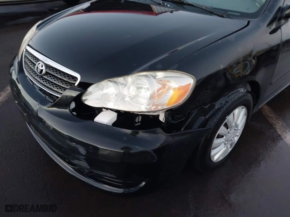 2008 Toyota Corolla CE with VIN 1NXBR32E88Z039069, listed as a IAAI auction lot 41712076 with 168,737 mi miles. Bid and sale history available at carsss.com. Image 6.