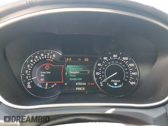 2017 Lincoln MKX Reserve with VIN 2LMPJ6LR2HBL26384, listed as a Copart auction lot 48484255 with 87,253 mi miles and Salvage Title. Bid and sale history available at carsss.com. Image 9.