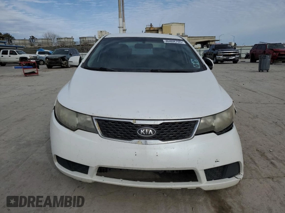 2012 Kia Forte EX with VIN KNAFU4A23C5637085, listed as a Copart auction lot 46808705 with 284,039 mi miles and Salvage Title. Bid and sale history available at carsss.com. Image 5.