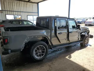 2023 Jeep Gladiator Overland with VIN 1C6HJTFG2PL542657, listed as a Copart auction lot 63384465 with 29,728 mi miles and Non repairable. Bid and sale history available at DreamBid. Image 3.