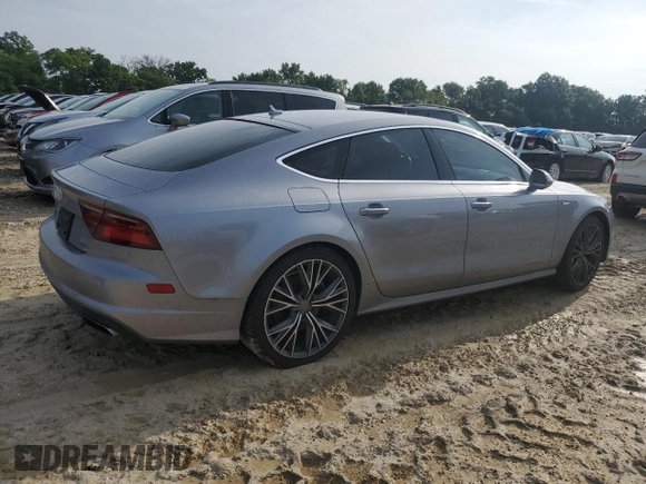 2016 Audi A7 Prestige with VIN WAU2GAFC9GN018146, listed as a Copart auction lot 60265005 with 115,330 mi miles and Salvage title. Bid and sale history available at DreamBid. Image 3.