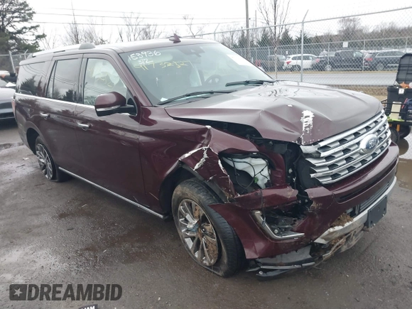 2021 Ford Expedition Max Limited with VIN 1FMJK2ATXMEA37807, listed as a IAAI auction lot 41732527 with 106,374 mi miles and . Bid and sale history available at DreamBid. Image 1.