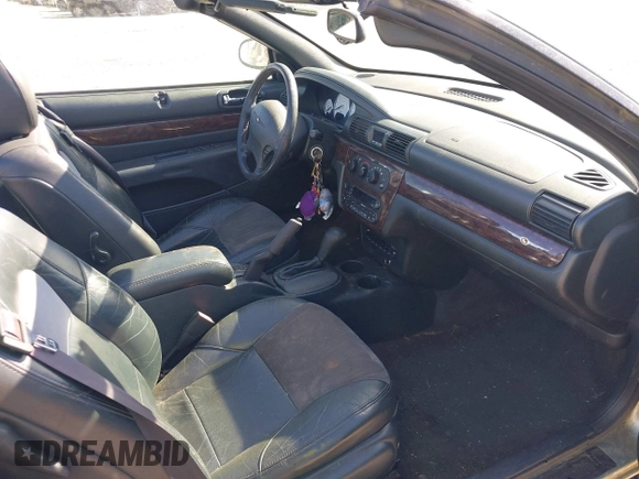2004 Chrysler Sebring Limited with VIN 1C3EL65R24N295199, listed as a IAAI auction lot 41463140 with Not Provided miles and . Bid and sale history available at DreamBid. Image 5.