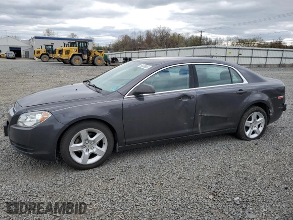 2011 Chevrolet Malibu 1LS with VIN 1G1ZB5E10BF250122, listed as a Copart auction lot 53336655 with 39,674 mi miles and Salvage Title. Bid and sale history available at DreamBid. Image 1.