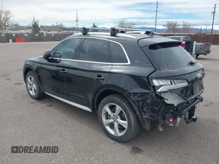 2020 Audi Q5 Premium Plus with VIN WA1BNAFY4L2006576, listed as a IAAI auction lot 41788222 with 78,619 mi miles and . Bid and sale history available at DreamBid. Image 3.