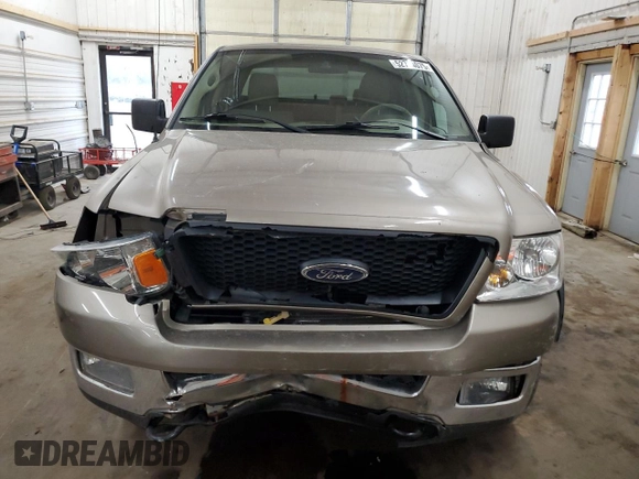 2004 Ford F-150 XLT with VIN 1FTRW14W34KB68512, listed as a Copart auction lot 52774075 with 113,322 mi miles and Salvage Title. Bid and sale history available at carsss.com. Image 5.
