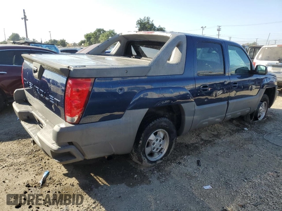 2002 Chevrolet Avalanche with VIN 3GNEC13T02G128530, listed as a Copart auction lot 74016064 with 290,258 mi miles and Salvage Title. Bid and sale history available at DreamBid. Image 3.