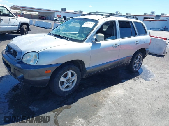 2004 Hyundai Santa Fe GLS with VIN KM8SC13E74U711329, listed as a IAAI auction lot 41814704 with 1 mi miles. Bid and sale history available at carsss.com. Image 2.