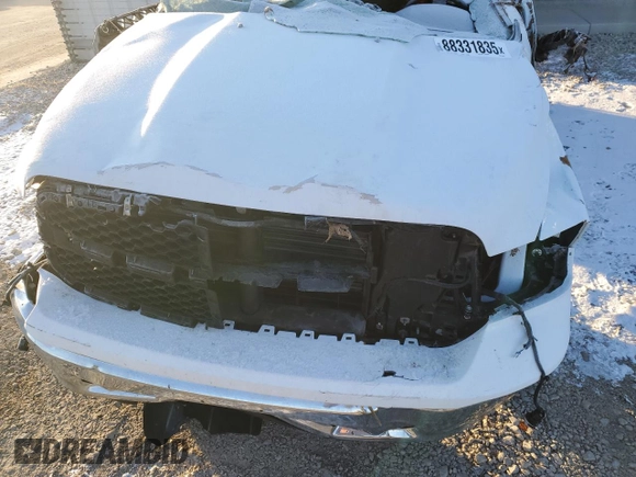 2022 Ram 1500 Tradesman with VIN 3C6JR7DG0NG428493, listed as a Copart auction lot 88331835 with Not provided miles and Salvage title. Bid and sale history available at DreamBid. Image 11.
