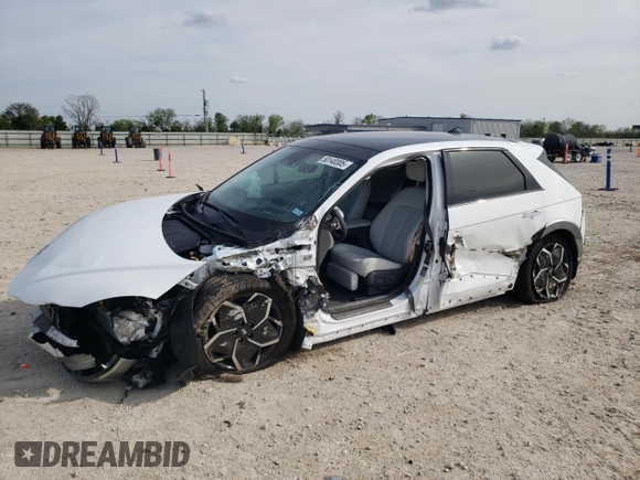 2024 Hyundai Ioniq 5 Limited z VIN KM8KR4DE4RU294497, wystawiony jako Copart lot #50140305 z przebiegiem 2 049 mil mil oraz Szkoda całkowita • Salvage title. Historia ofert i sprzedaży dostępna na DreamBid. Obrazek 1.
