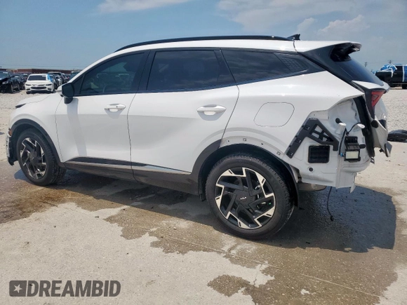 2023 Kia Sportage SX-Prestige with VIN 5XYK53AF7PG103693, listed as a Copart auction lot 60745905 with 16,861 mi miles and Clean title. Bid and sale history available at DreamBid. Image 2.