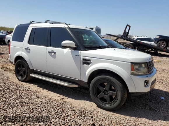 2016 Land Rover LR4 HSE with VIN SALAG2V64GA789744, listed as a Copart auction lot 48533895 with 131,133 mi miles and Salvage title. Bid and sale history available at DreamBid. Image 4.