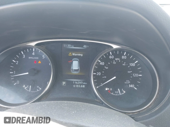 2016 Nissan Rogue SL with VIN 5N1AT2MT4GC824227, listed as a IAAI auction lot 41759541 with 116,297 mi miles. Bid and sale history available at carsss.com. Image 7.