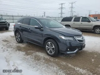 2016 Acura RDX Advance Pkg with VIN 5J8TB4H74GL003817, listed as a Copart auction lot 41998735 with 87,580 mi miles and Salvage Title. Bid and sale history available at carsss.com. Image 4.