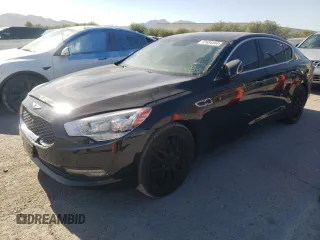 2015 Kia K900 Premium with VIN KNALU4D4XF6024167, listed as a Copart auction lot 61654484 with 34,818 mi miles and Salvage Title. Bid and sale history available at carsss.com. Image 1.