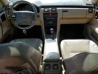 2001 Mercedes-Benz E-Class with VIN WDBJF70J71X052415, listed as a Copart auction lot 53858554 with 167,080 mi miles and Clean Title. Bid and sale history available at carsss.com. Image 8.