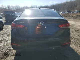 2019 Hyundai Accent SE with VIN 3KPC24A39KE058271, listed as a Copart auction lot 48182845 with 83,872 mi miles and Salvage Title. Bid and sale history available at carsss.com. Image 6.