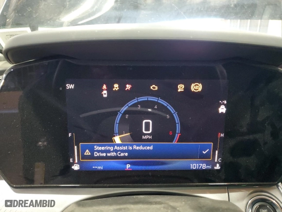 2024 Chevrolet Trax LT with VIN KL77LHE26RC197912, listed as a Copart auction lot 49996115 with 10,178 mi miles and Salvage Title. Bid and sale history available at carsss.com. Image 9.