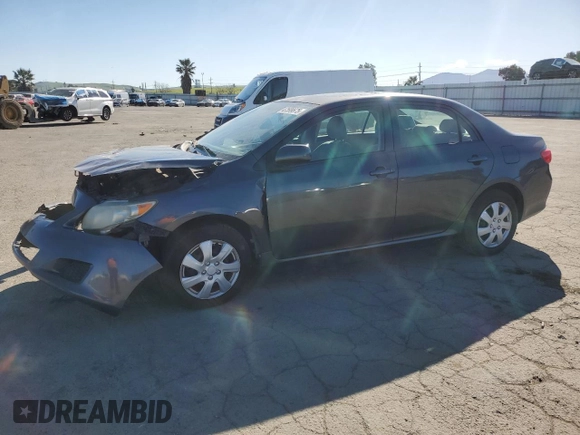 2010 Toyota Corolla with VIN 1NXBU4EE3AZ212017, listed as a Copart auction lot 47599675 with 268,427 mi miles and Salvage Title. Bid and sale history available at carsss.com. Image 1.