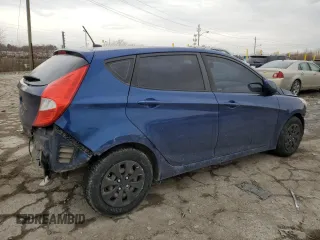 2016 Hyundai Accent SE with VIN KMHCT5AE4GU270116, listed as a Copart auction lot 46156895 with 120,137 mi miles and Clean Title. Bid and sale history available at carsss.com. Image 3.