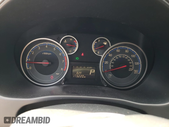2010 Suzuki SX4 with VIN JS2YB5A30A6302105, listed as a Copart auction lot 54560335 with 173,220 mi miles and Clean Title. Bid and sale history available at carsss.com. Image 9.